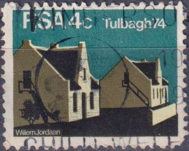 Stamps RSA 1974 Restoration of Tulbagh