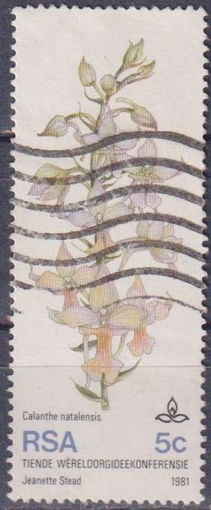Stamps RSA 1981 The 10th World Orchid Conference, Durban
