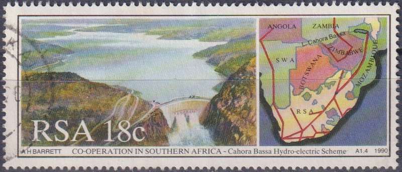 Stamps RSA 1990 Co-operation in Southern Africa