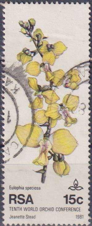 Stamps RSA 1981 The 10th World Orchid Conference, Durban