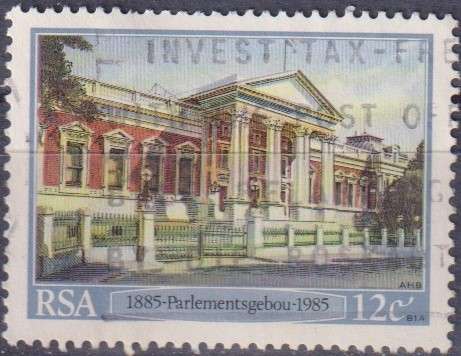 Stamps RSA 1985 The 100th Anniversary of the Cape Parliament Building