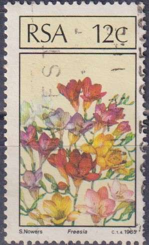 Stamps RSA 1985 Floral Emigrants