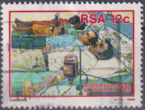 Stamps RSA 1985 Floral Emigrants
