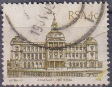 Stamps RSA 1982 -1987 South African Architecture
