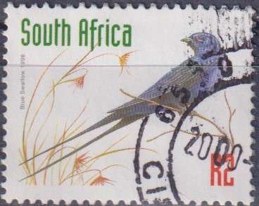 Stamps RSA 1997 -2000 Endangered Fauna