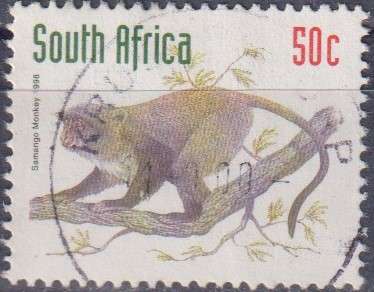 Stamps RSA 1997 -2000 Endangered Fauna