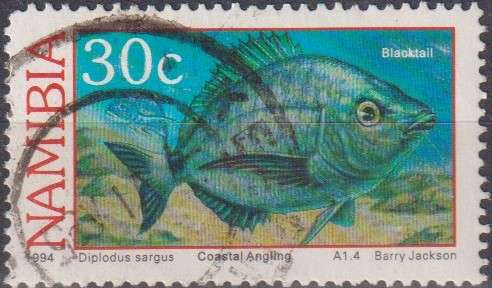 Stamps Namibia 1994 Coastal Angling