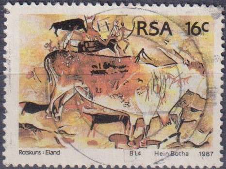 Stamps RSA 1987 Rock Paintings