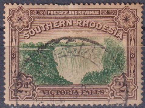 Stamps Rhodesia 1932 Victoria Falls