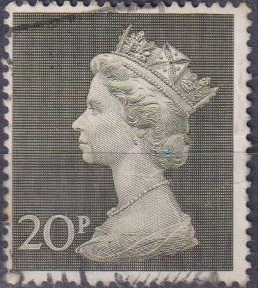 Stamps GB Machims  Queen heads