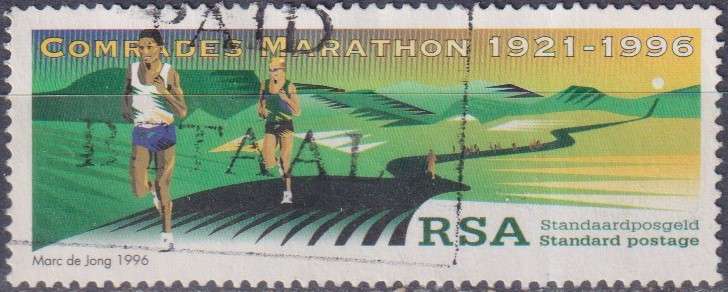 Stamps RSA 1996 The 75th Anniversary of Comrades Marathon