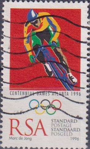 Stamps RSA 1996 Olympic Games - Atlanta, USA