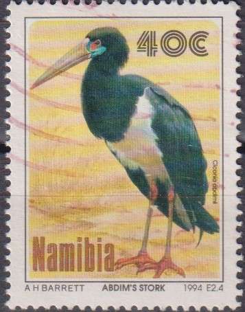 Stamps Namibia 1994 Storks