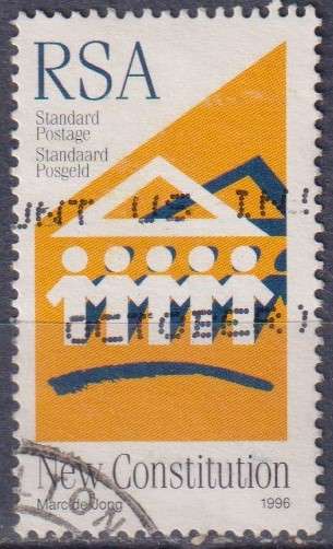 Stamps RSA 1996 New Democratic Constitution