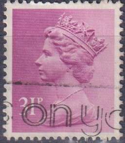 Stamps GB Machims  Queen heads