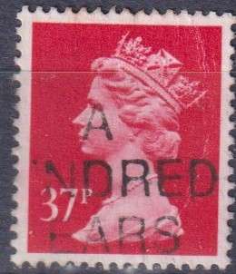 Stamps GB Machims  Queen heads