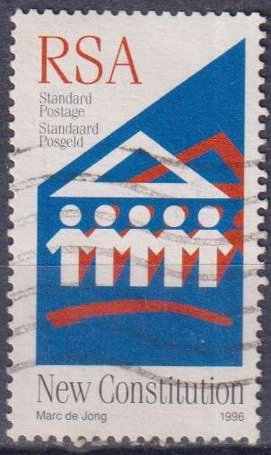 Stamps RSA 1996 New Democratic Constitution