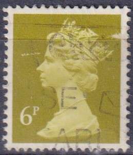 Stamps GB Machims  Queen heads