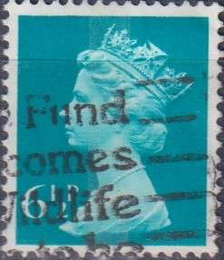 Stamps GB Machims  Queen heads