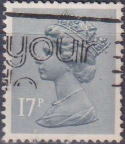 Stamps GB Machims  Queen heads