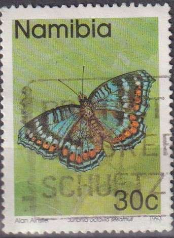 Stamps Namibia 1993 Butterflies