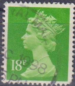 Stamps GB Machims  Queen heads
