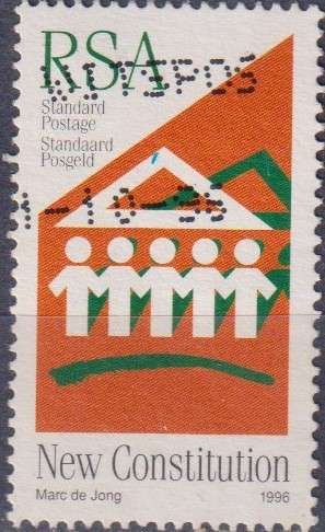 Stamps RSA 1996 New Democratic Constitution
