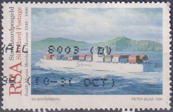 Stamps RSA 1996 The 50th Anniversary of South African Merchant Marine