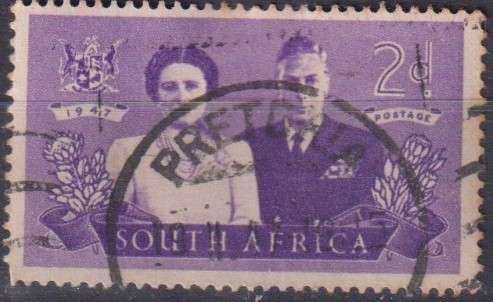 Stamps RSA 1947 Royal Visit