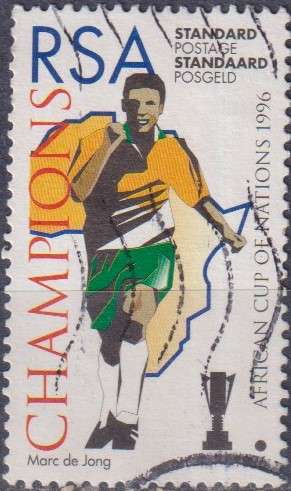 Stamps RSA 1996 South Africa's Victory in African Nations Football Championship