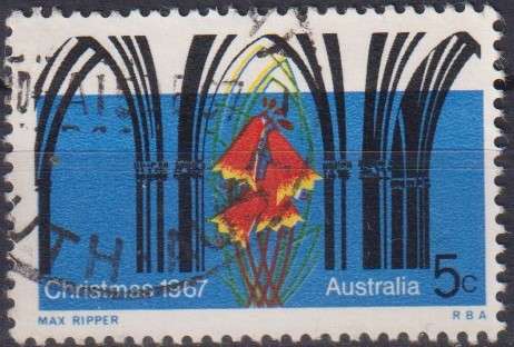 Stamps 1967 Christmas Australia