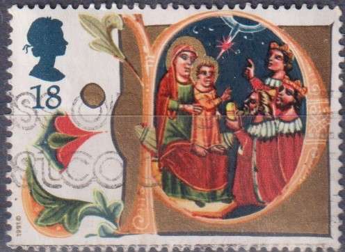 Stamps GB 1991 Christmas Stamps