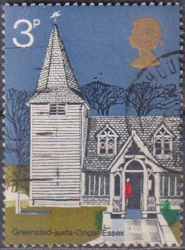 Stamps GB 1972 Old Village Churches