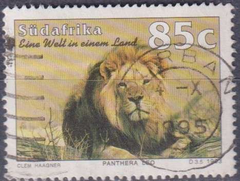 Stamps RSA 1993 Tourism