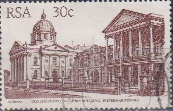 Stamps RSA 1982 -1987 South African Architecture