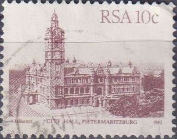 Stamps RSA 1982 -1987 South African Architecture