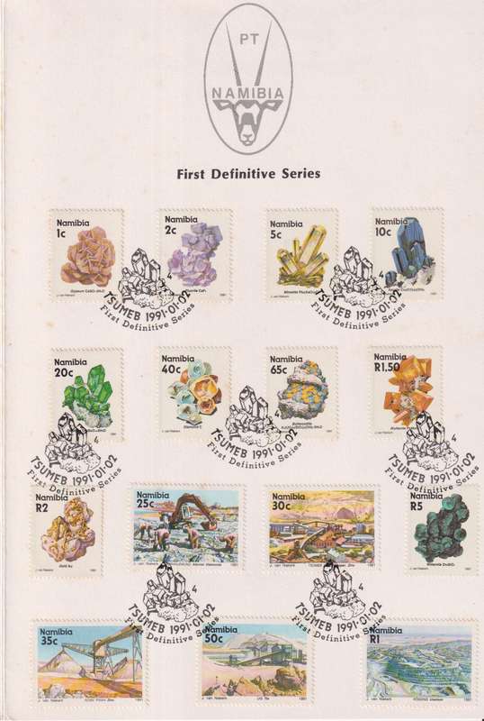 Namibia First Definitive Series