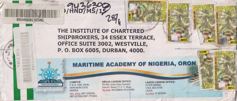 Postal History Nigeria