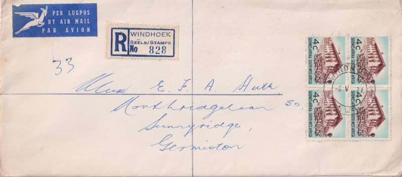 Postal History SWA