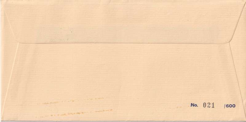 FDC Silk Cover Limited Addition Bophuthatswana  1985 Easter