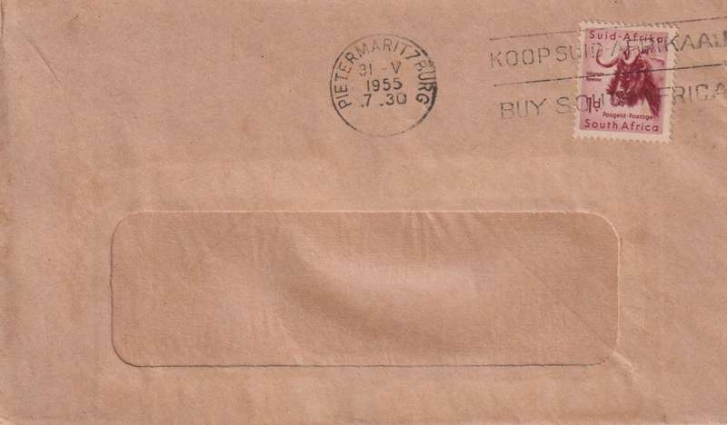 Postal History RSA
