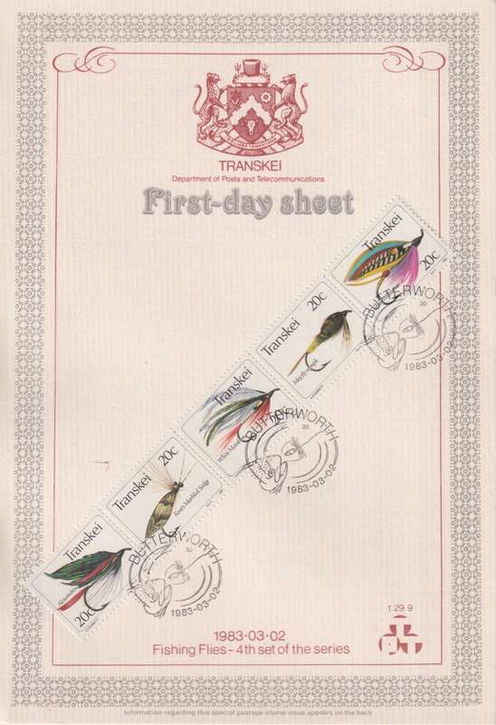 Stamps First Day Sheet Transkei