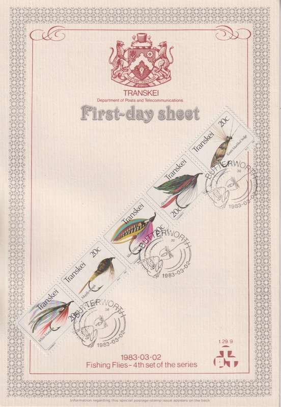Stamps First Day Sheet Transkei