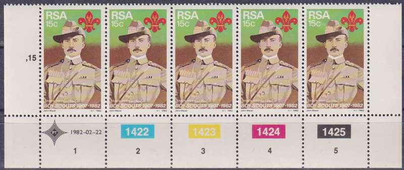 Stamps RSA Control Blocks