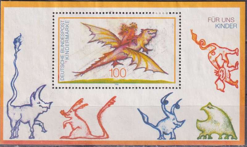 Stamp Germany 1994 Children Stamps