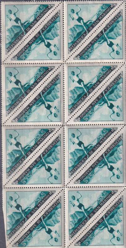 Stamp Republic Di San Marino