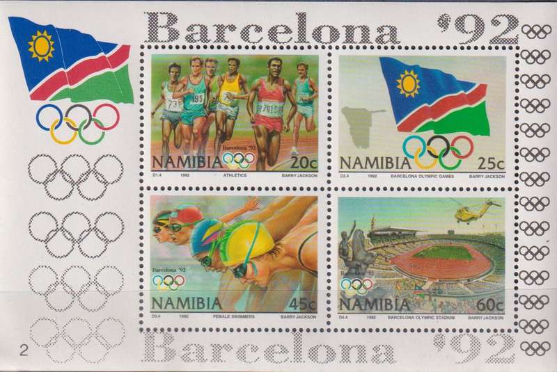 Stamp Control Blocks Namibia