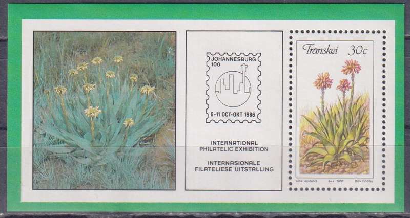 Stamp Control Blocks Transkei