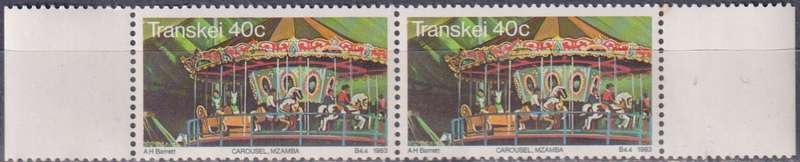 Stamp Control Blocks Transkei