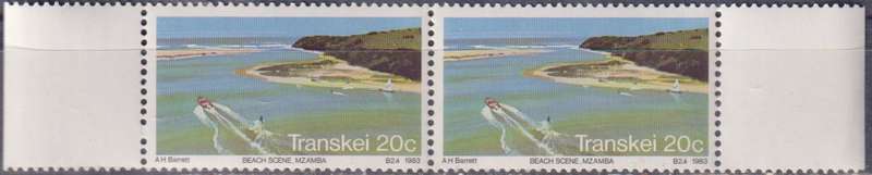 Stamp Control Blocks Transkei